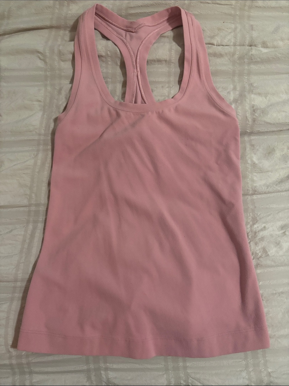 Lululemon  
Pink Racerback Tank Top